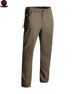 Pantalon de chasse tactique en softshell personnalisé de qualité supérieure, polyester/coton, imperméable, extensible, silencieux, performance professionnelle en plein air - Product Image 3