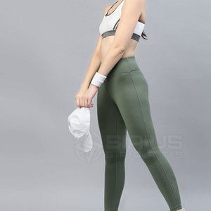 Leggings de Yoga Casuales de Alta Calidad con Cintura Elástica, Transpirables, Ecológicos, Sin Costuras, de Secado Rápido, Diseño Moderno y Precio Razonable - Product Image 2