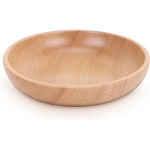 Tazón de madera ecológico natural para ensaladas, sopas y vajilla, artesanía de cocina a precio razonable. - Product Image 6