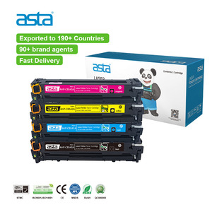 Cartucho de tóner de fábrica ASTA 125A CB540A CB541A CB542A CB543A compatible con HP CM1300 CM1312 CP1210 CP1215 <span class=keywords><strong>CP1515n</strong></span> CP1518n - Product Image 1