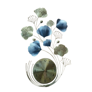 Arte de Pared de Metal con Flores Estilo Nórdico Hecho a Mano, Decoración Botánica de Pared Grande, Vertical y Rectangular, Enmarcada en Hierro, para Hogar y Jardín - Product Image 3