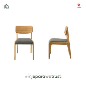 Premium Elegant Teak Wood <b>Dining</b> <b>Chair</b> Minimalist Cushioned Upholstered Home Cafe Hotel Restaurant <b>Chair</b> Indonesia - Product Image 4