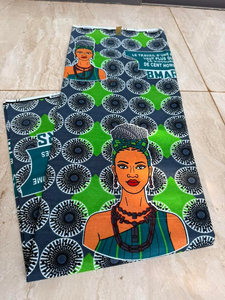 Tissu en coton imprimé Ankara africain sur mesure en gros pour vêtements de festival, fabricant OEM ODM personnalisé - Product Image 6