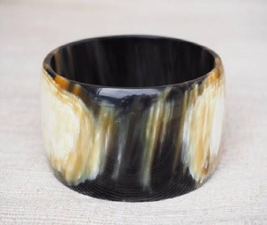 Natural Horn Color Bangle <b>Bracelet</b> Best Design Buffalo & Ox Horn Jewelry for Weddings <b>Love</b> - Product Image 3