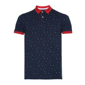 Premium Quality Men's Polo <b>Shirt</b> 50% Cotton/ 50% Polyester 220 GSM Bangladeshi Origin Customized Sublimation Print Multi Colors - Product Image 4
