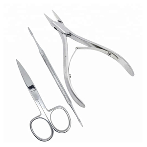 Ciseaux à cuticules professionnels à lame courbée, outil de soin des ongles pour salon de manucure et de beauté - Product Image 3
