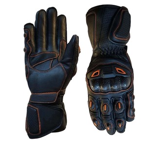 Premium Quality Off Road Racing Motorbike <b>Glove</b> Leather Durable & Breathable Carbon Fiber Motorcycle Bike Racing Cycling <b>Gloves</b> - Product Image 4