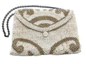 Nouvelle arrivée Designer femmes perlé pochette perle de rocaille multi couleur sacs à main sacs à main à la main broderie graine perlée - Product Image 5