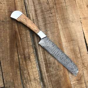 Ensemble de couteaux de cuisine Thewizcrafts en acier damas fait main, 5 pièces, manches ambidextres, compatibles lave-vaisselle, couteaux de haute qualité - Product Image 6