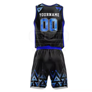 Uniformes de basketball haute performance avec polyester respirant pour un confort ultime - Product Image 3