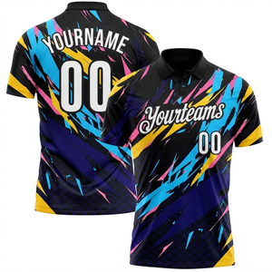 Camiseta Polo Personalizada para Hombre, Manga Corta, Deportiva, con Diseño Sublimado para Equipos - Product Image 1