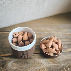 Eco Friendly Agarwood <b>Incense</b> <b>Cones</b> Pure Oud Fragrance Handmade <b>Incense</b> Supplier - Product Image 1