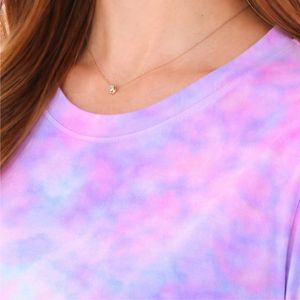 T-shirt uni pour femme de qualité supérieure, col rond, manches courtes, tissu doux et respirant, coupe ample, grande taille, séchage rapide, léger, décontracté - Product Image 4