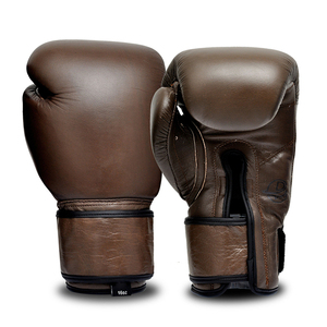 Guantes de Boxeo Personalizados para Hombre y Mujer, de Color Sólido, Antideslizantes, de Cuero PU con Agarre, Guantes de Entrenamiento de MMA Transpirables - Product Image 3