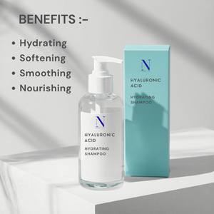 Hyaluronic Acid Hydrating Shampoo <b>Moisturizing</b> Nourishing Hair Cleanser Smooth Frizz Control <b>Scalp</b> Care <b>For</b> <b>Dry</b> Damaged Hair - Product Image 2