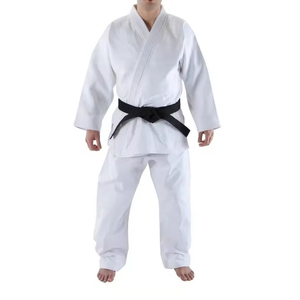 Diseño personalizado de ropa de artes marciales, kimono de BJJ (Jiu Jitsu Brasileño) para hombres, uniforme de combate de algodón de peso pesado para jóvenes, niños y adultos. - Product Image 4