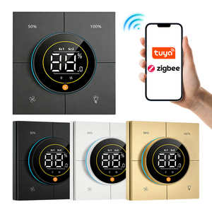 Interruptor Inteligente con Perilla, Requiere Hub Zigbee 3.0, Compatible con SmartThings y <span class=keywords><strong>Alexa</strong></span> <span class=keywords><strong>para</strong></span> Programación Avanzada de Escenas y Dispositivos <span class=keywords><strong>para</strong></span> Hoteles - Product Image 1