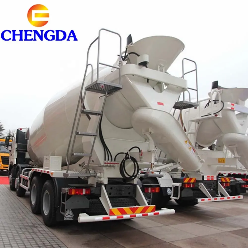 6X4 HOWO 8CBM Digunakan Truk Mixer Beton