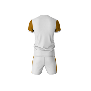 Conjunto Deportivo de Camiseta y Pantalones Cortos con Cuello Alto, Impresión por Sublimación Completa, Personalizado por Delante, Ecológico - Product Image 3