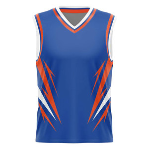 Hot Selling Breathable Basketball Jerseys Men's Sleeveless Training Wear Basketball Jersey with Customizable Options - Product Image 1