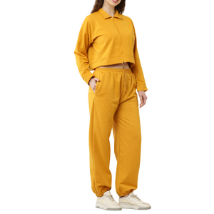 Conjunto Deportivo de Primavera para Hombre, Estilo OEM, Sudadera Corta con Cremallera y Pantalones, 2 Piezas, para Entrenamiento, Ropa Ecológica de Moda - Product Image 4
