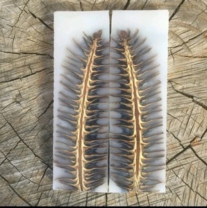 Material para Fabricación de Cuchillos de Acero de Damasco OEM con Resina Epoxi Estabilizada, AR KNIVES INDUSTRY - Product Image 3