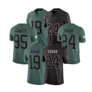 Maillot de football américain personnalisé pour homme adulte, 100 % polyester, respirant et à séchage rapide - Product Image 6