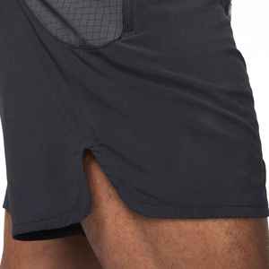Shorts de sport pour hommes, couleur unie, taille mi-haute, avec cordon de serrage, séchage rapide, avec poches, shorts personnalisés pour hommes, shorts de course pour hommes, fabricant OEM - Product Image 3