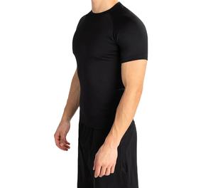 เสื้อแรชการ์ดแขนยาวแบบยูนิเซ็กซ์ ป้องกันรังสียูวี ยืดหยุ่นสูง แห้งเร็ว ผลิตจากผ้าสแปนเด็กซ์/โพลีเอสเตอร์ เหมาะสำหรับกิจกรรมว่ายน้ำ ดำน้ำตื้น และกิจกรรมชายหาด - Product Image 1