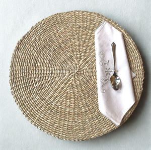 Elite Hospitality Classic Seagrass <b>Placemats</b> Eco-Friendly Heat-Insulating Customizable for Five <b>Star</b> Hotel Table Settings - Product Image 3