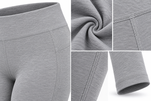Leggings de Yoga Personalizados para Mujer, Cintura Alta, Sin Costuras, Ultra Suaves, de Nailon y Spandex Cepillado, Pantalones Deportivos - Product Image 3