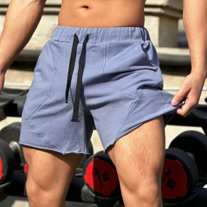 กางเกงวิ่งออกกำลังกายผู้ชายแบบสั้น 5 นิ้ว คุณภาพพรีเมียม ดีไซน์สั่งทำพิเศษ ผ้าแห้งเร็ว ยืดได้ 4 ทิศทาง เหมาะสำหรับวิ่งจ๊อกกิ้ง ฟิตเนส และการฝึกซ้อม - Product Image 1