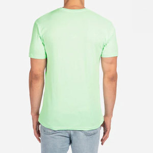 T-shirts unisexes en poly/coton Next Level Appare / T-shirts de sport pour hommes / T-shirt à col rond Next Level pour hommes en tissu mélangé - Product Image 5