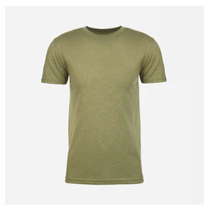 Camisetas al por Mayor, Camiseta de Algodón Verde Oliva, Camiseta 100% Algodón, Corte Ajustado - Product Image 4