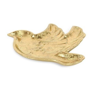 Luxury golden swan <b>couple</b> jewellery tray decorative metal bird bowl set elegant tabletop organizer for <b>rings</b> earrings bracelets - Product Image 2