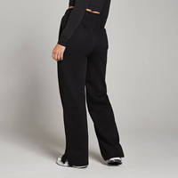 Pantalon de survêtement polaire large pour femme avec logo personnalisé, respirant, taille élastique et cordon de serrage, idéal pour l'hiver – Vente en gros