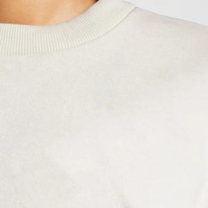 Sudadera lisa de cuello alto oversize para mujer, novedad 2026, personalizable por fabricante, para venta en línea - Product Image 5