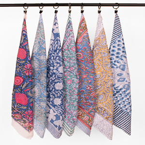Pañuelo de Cuello de Algodón Estampado Bohemio de Lujo Moderno, con Diseño Floral, Ecológico, Tejido, para Hombre, Adulto, Unisex, Regalo - Product Image 3