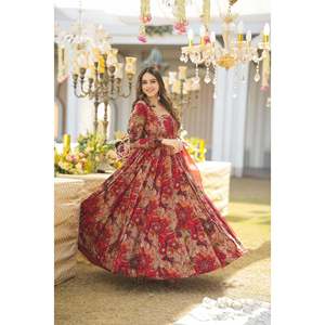 Salisha ชุดแม็กซี่พิมพ์ดิจิตอลสำหรับผู้หญิง - Product Image 5