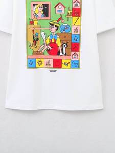 เสื้อยืดแฟชั่นฤดูร้อนผู้หญิง แขนสั้น พิมพ์ลายตัวอักษร สไตล์ลำลอง ระบายอากาศได้ดี ผ้าฝ้าย 100% คอกลม แห้งเร็ว สตรีทแวร์ - Product Image 5