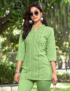 Women's Viscose Rayon Fully Sequence Work Casual Prom Graduation Kurta / Kurti - Product Image 5