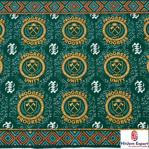 Tissu en coton imprimé africain de qualité supérieure, fabricant de textiles OEM ODM, fournisseur de services de production de tissus personnalisés - Product Image 1
