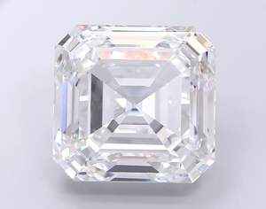 Diamant synthétique de laboratoire taille Asscher, couleur D, clarté VVS, CVD, certifié IGI, taille EX-VG, 0,003-20 carats, pour la fabrication de bijoux - Product Image 1