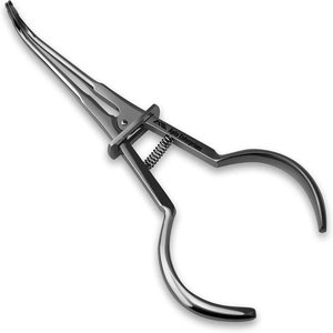 Pince à perforer les diaphragmes en caoutchouc professionnelle Ainsworth Forceps, instrument chirurgical dentaire orthodontique en acier inoxydable de qualité supérieure avec verrouillage - Product Image 1