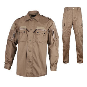 Uniforme de Guardia de Seguridad Personalizado OEM de Fábrica al Mejor Precio, MOQ Bajo, Manga Larga, Unisex, Talla Personalizada, Algodón y Poliéster - Product Image 1