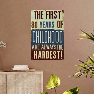 ป้ายอะลูมิเนียมสไตล์วินเทจ CIFbuy ขนาด 8x12 นิ้ว (20.3x30.5 ซม.) สำหรับตกแต่งบ้าน บาร์ หรือห้องแมนเคฟ  TikTok สำหรับบริการรับสินค้า Temu - Product Image 4