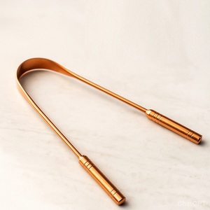 Ayurvedic Tongue Scraper for Dental Health and Fresh Breath by Pure Earth Essentials from Indian Supplier for Bulk Export - Product Image 1