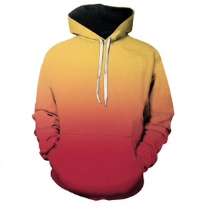 Sudadera con Capucha Unisex de Color Sólido, Corte Holgado, Informal, con Bolsillo, Estampado por Sublimación, 100% Algodón Tejido, Ropa de Otoño - Product Image 5