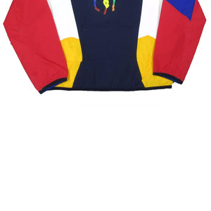 Wholesale Custom Nylon Jackets for Men and Women Color <b>Block</b> Zipper Windbreaker with Waterproof Technology Clothing - Product Image 5