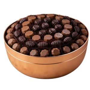 Cuenco de Plata Martillado de la Mejor Calidad, Cuenco para Exhibición de Chocolate, Decoración para Eventos, Exhibición de Postres, Chocolates para Ocasiones Especiales - Product Image 3